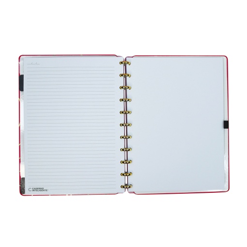 CADERNO INTELIGENTE Grande (215x280mm) Pautado Lovely GOLDEN LOVE