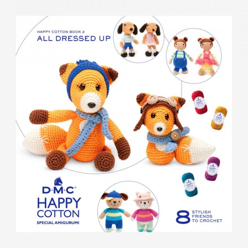 Livro nº 2 croché DMC Happy Cotton Special Amigurumi