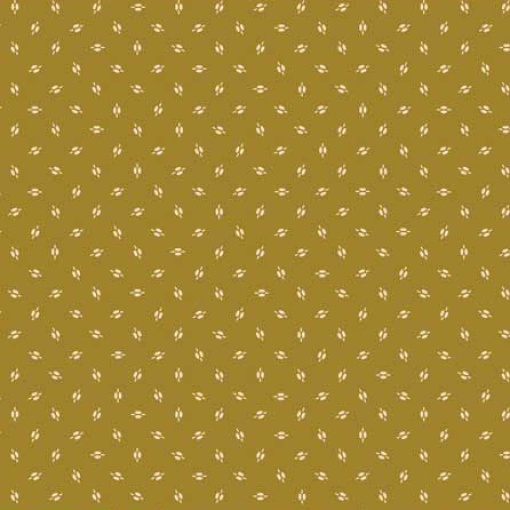 Tecido STOF Tiny Delight Folhinhas Verde 1x1,12m