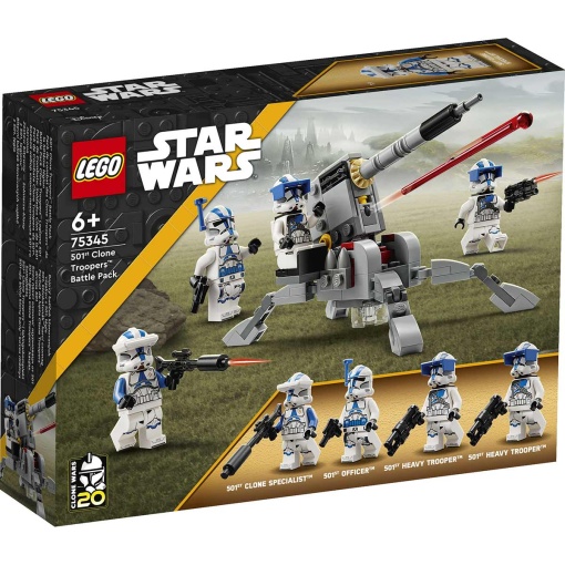 LEGO STAR Wars Pack de Combate Clone Troopers da 501ª 75345