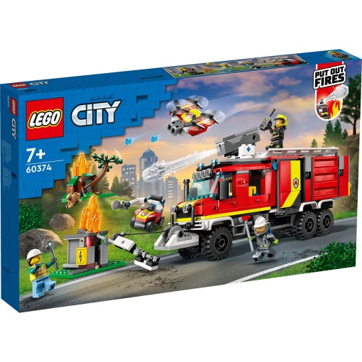 LEGO City Camião de Controlo de Incêndios 60374