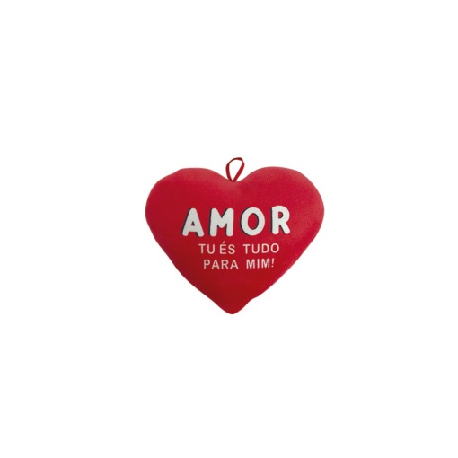Almofada Coração ôAmor Tu És Tudo para Mimö 6,5cm
