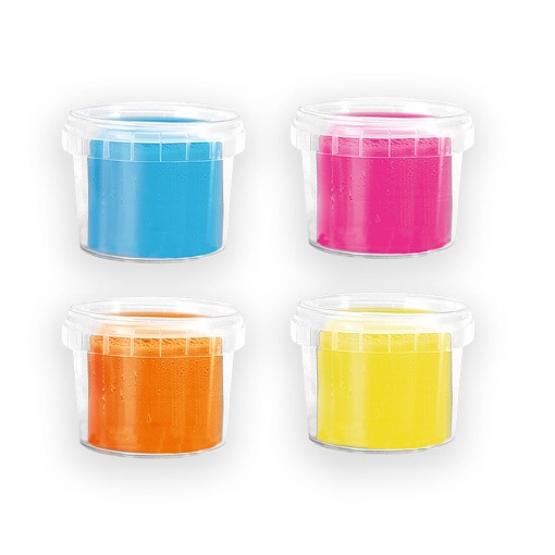 Plasticina Feel Good Happy 4x90g SES CREATIVE Dough