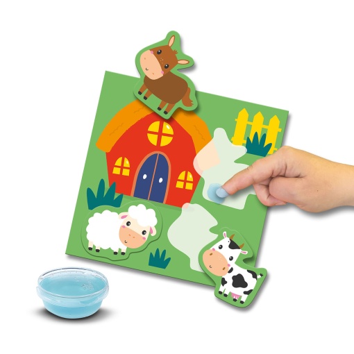 Onde vivo? animais autocolantes SES CREATIVE My First