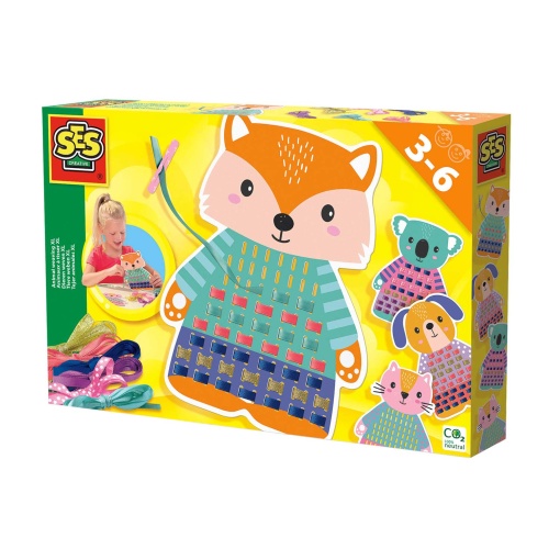Tecelagem de Animais XL com Fita SES CREATIVE I Learn
