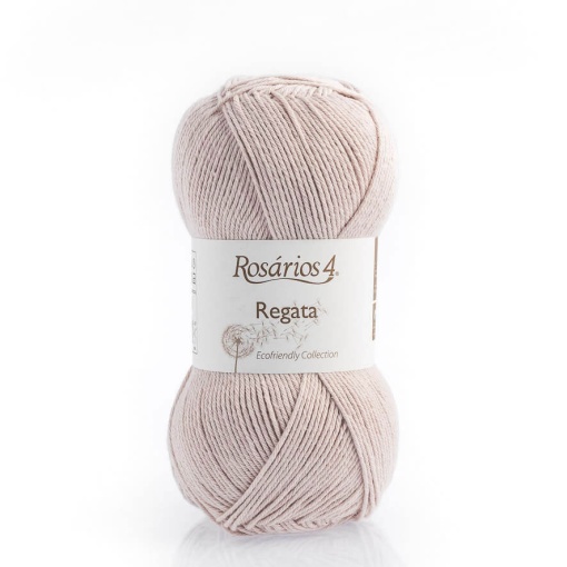 Fio de Tricot Rosários 4 Regata 100g Bege Escuro 10
