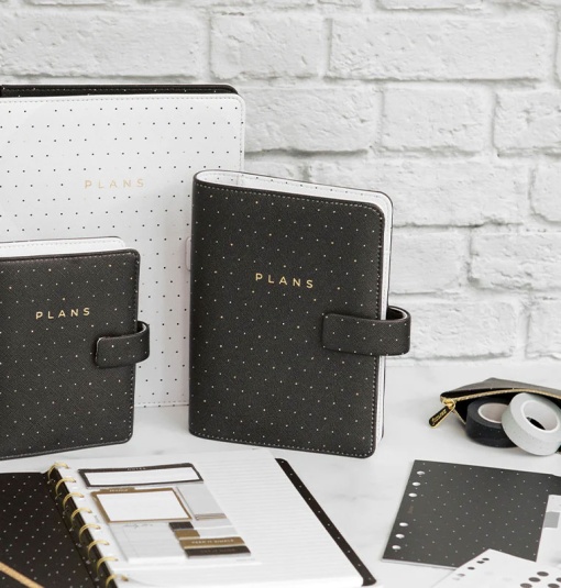FILOFAX Moonlight Black Weekly Organizer