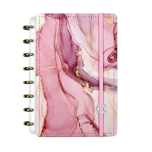 CADERNO INTELIGENTE A5 Pautado Mármore Agatha