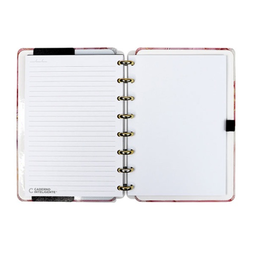 CADERNO INTELIGENTE A5 Pautado Mármore Agatha