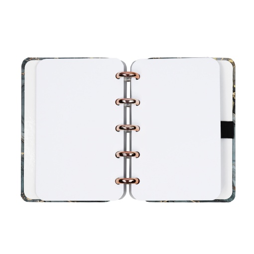 CADERNO INTELIGENTE A6 INTELIGINE Liso Mármore Onyx