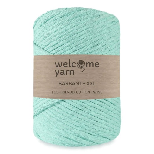 Fio Macramé WELCOME YARN Barbante XXL 4mmx100m 500g (aprox.) Verde Menta
