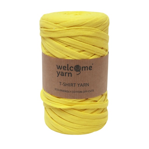 Trapilho Welcome Yarn 45m (aproximadamente) 275g Amarelo