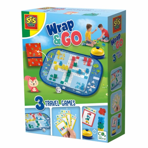 Jogos de viagem Wrap & GO SES CREATIVE OUTDOOR 02236