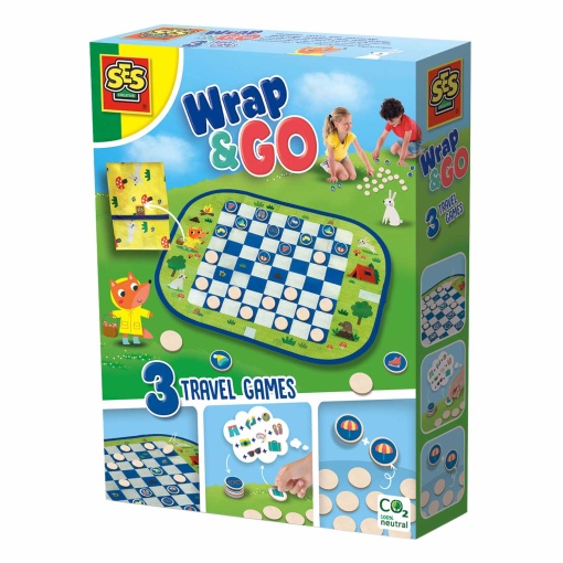 Jogos de viagem Wrap & GO SES CREATIVE OUTDOOR 02237