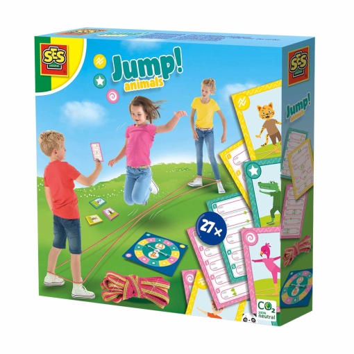 Jump! Animais "Desafios de Salto Ao Elástico" OUTDOOR