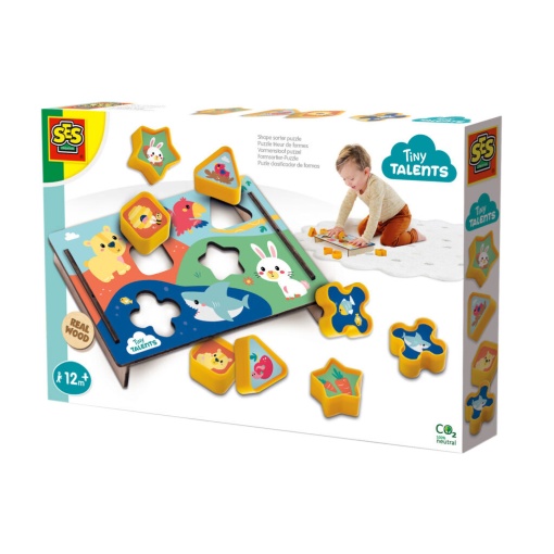 Puzzle de Formas SES CREATIVE Tiny Talents