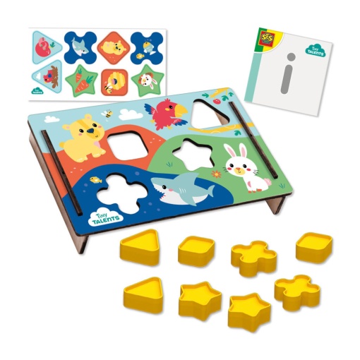 Puzzle de Formas SES CREATIVE Tiny Talents