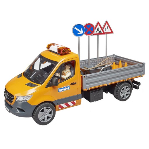 Carrinha Mercedes Benz Sprinter Municipal com Luzes e Som BRUDER