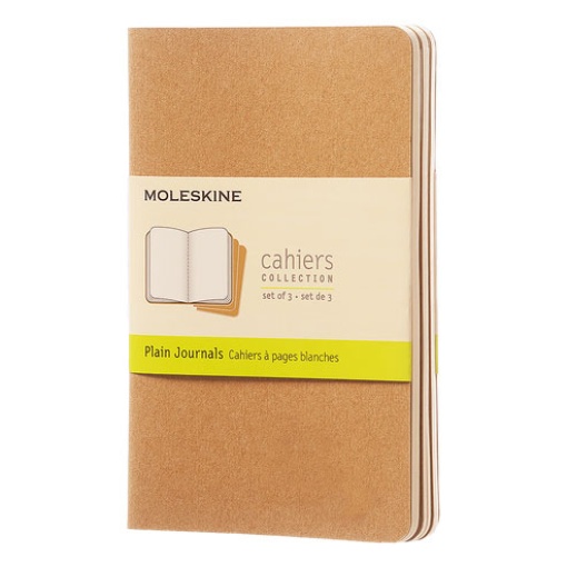 Caderno A6 Liso MOLESKINE Kraft (3 Unidades)