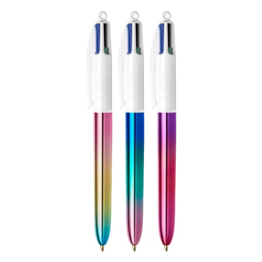 Esferográfica de 4 Cores BIC 4 Colours Gradient Sortido