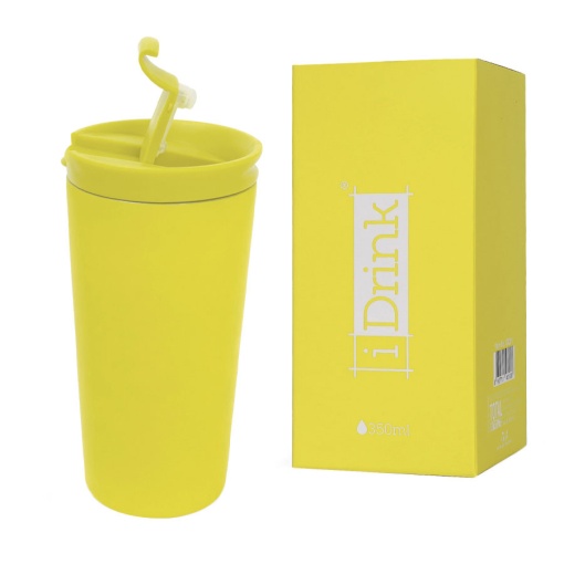 Copo Térmico I Drink 350ml Amarelo
