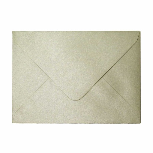 Envelope Texturado SIMPLY Metalizado B6 120x175mm Pollen Verde 10 unidades