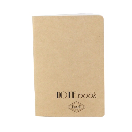 Caderno A5 Agrafado ANCOR KRAFT Pautado 48 folhas 90g