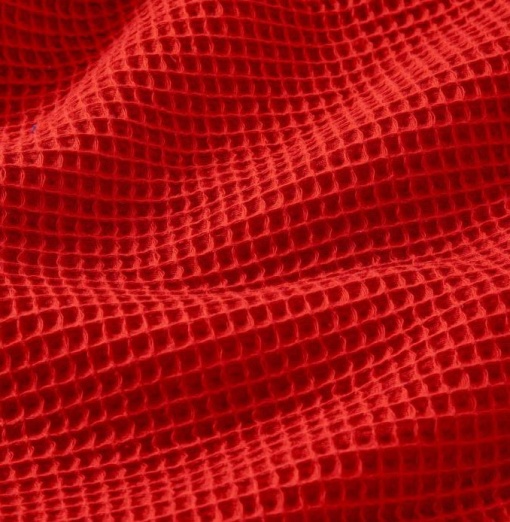 Tecido Favo de Mel Vermelho 1x1,50m
