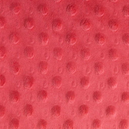 Tecido Minky Bolinhas Vermelho 1x1,50m
