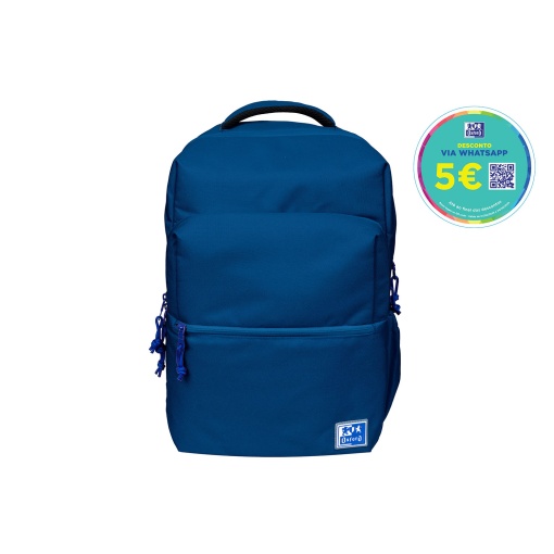 Mochila OXFORD B-ready Azul Marinho 42x30x15cm