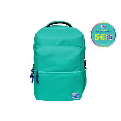 Mochila OXFORD B-ready Ice Mint 42x30x15cm