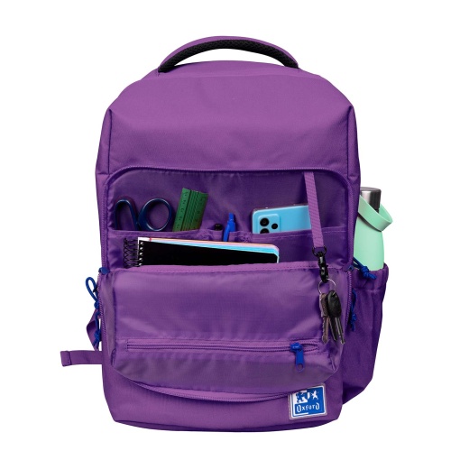 Mochila OXFORD B-ready Lilás 42x30x15cm