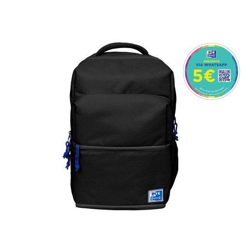Mochila OXFORD B-out Preta 42x30x20cm