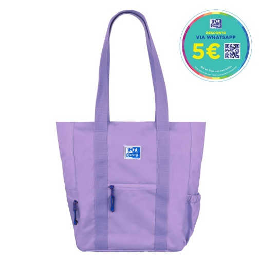 Tote Bag OXFORD B-trendy Lavanda 2024 38x31x12cm