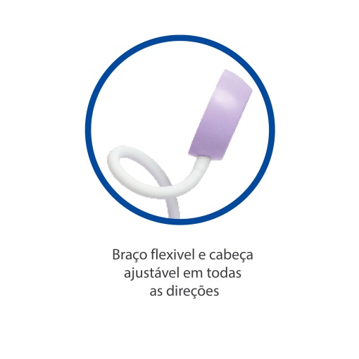 Candeeiro LED OXFORD lavanda