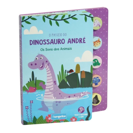 Os sons dos animais - o passeio do dinossauro André EUROPRICE