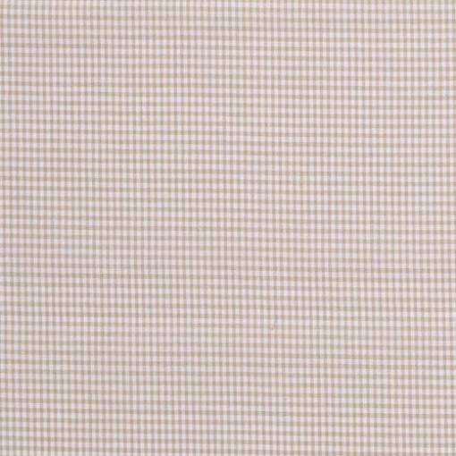 Tecido HILOGAR Vichy Xiana Bege 1x1,40m