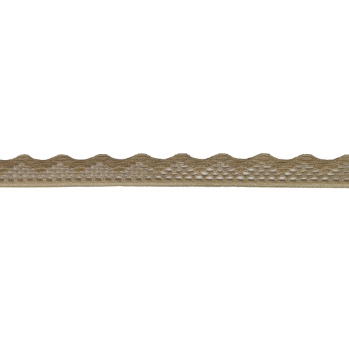 Fita de Renda HILOGAR Adelina 10mm Camel 70 (metro)