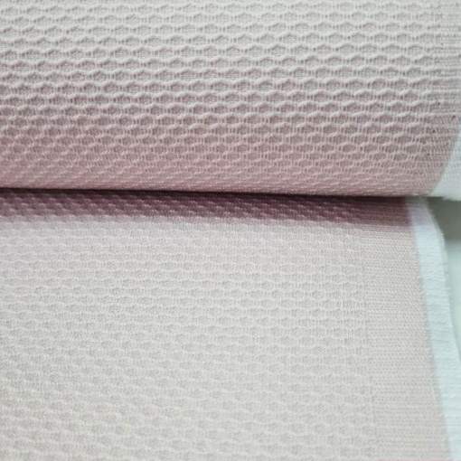 Tecido HILOGAR piquet Bernal favo de mel rosa 1x1,60m 64177-5007