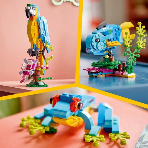 LEGO Creator 3-in-1 Papagaio Exótico 31136