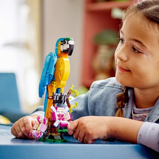LEGO Creator 3-in-1 Papagaio Exótico 31136