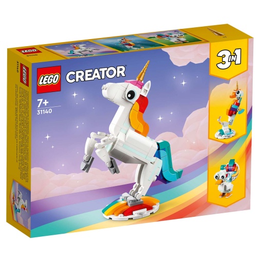 LEGO Creator 3-in-1 Unicórnio Mágico 31140