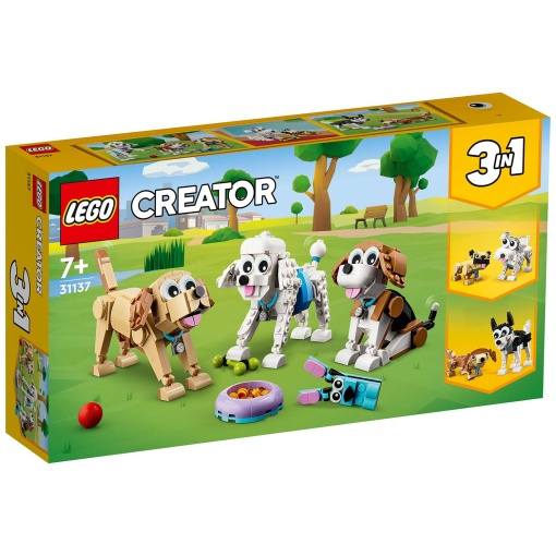 LEGO Creator 3-in-1 Cães Adoráveis 31137