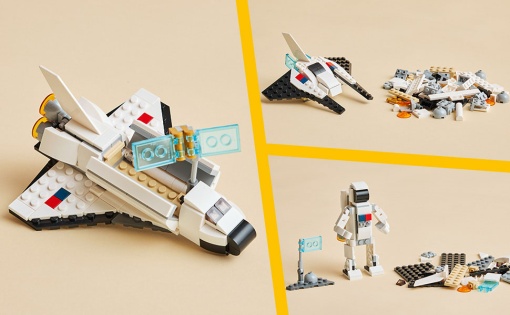 LEGO Creator 3-in-1 Vaivém Espacial 31134