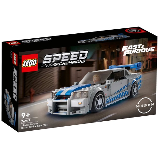 LEGO Speed Champions Velocidade Furiosa Nissan Skyline GT-R (r34) 76917
