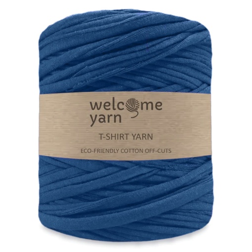 Trapilho Welcome Yarn 120m (aproximadamente) 750g Azul Porto