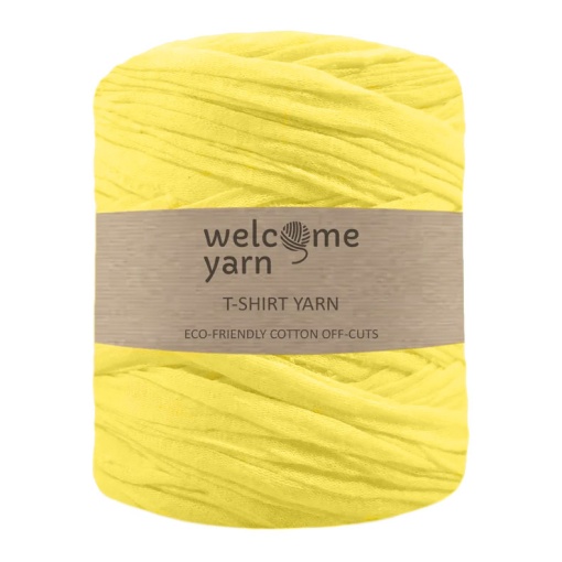 Trapilho Welcome Yarn 120m (aproximadamente) 750g Amarelo Limão