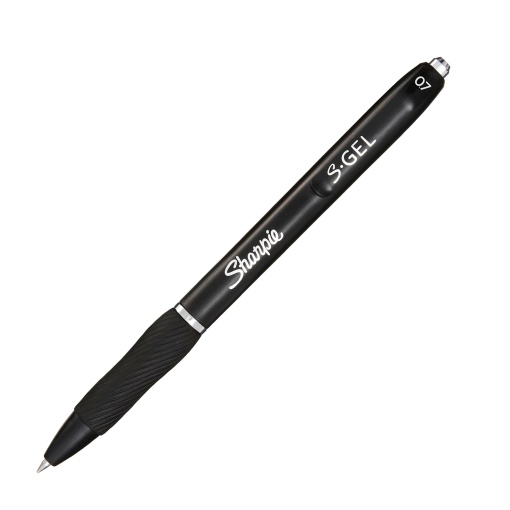 Esferográfica de Gel SHARPIE 0,7mm Preto