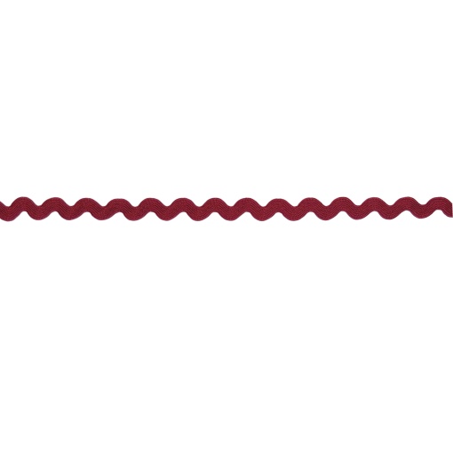 Fita Grega Zig-zag Viana 9mm Vermelho Escuro 222 (metro)