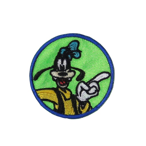 Aplicação de tecido de coser bordado Disney sortido